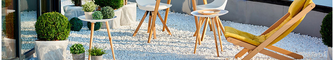 Solutions for gravelled terraces