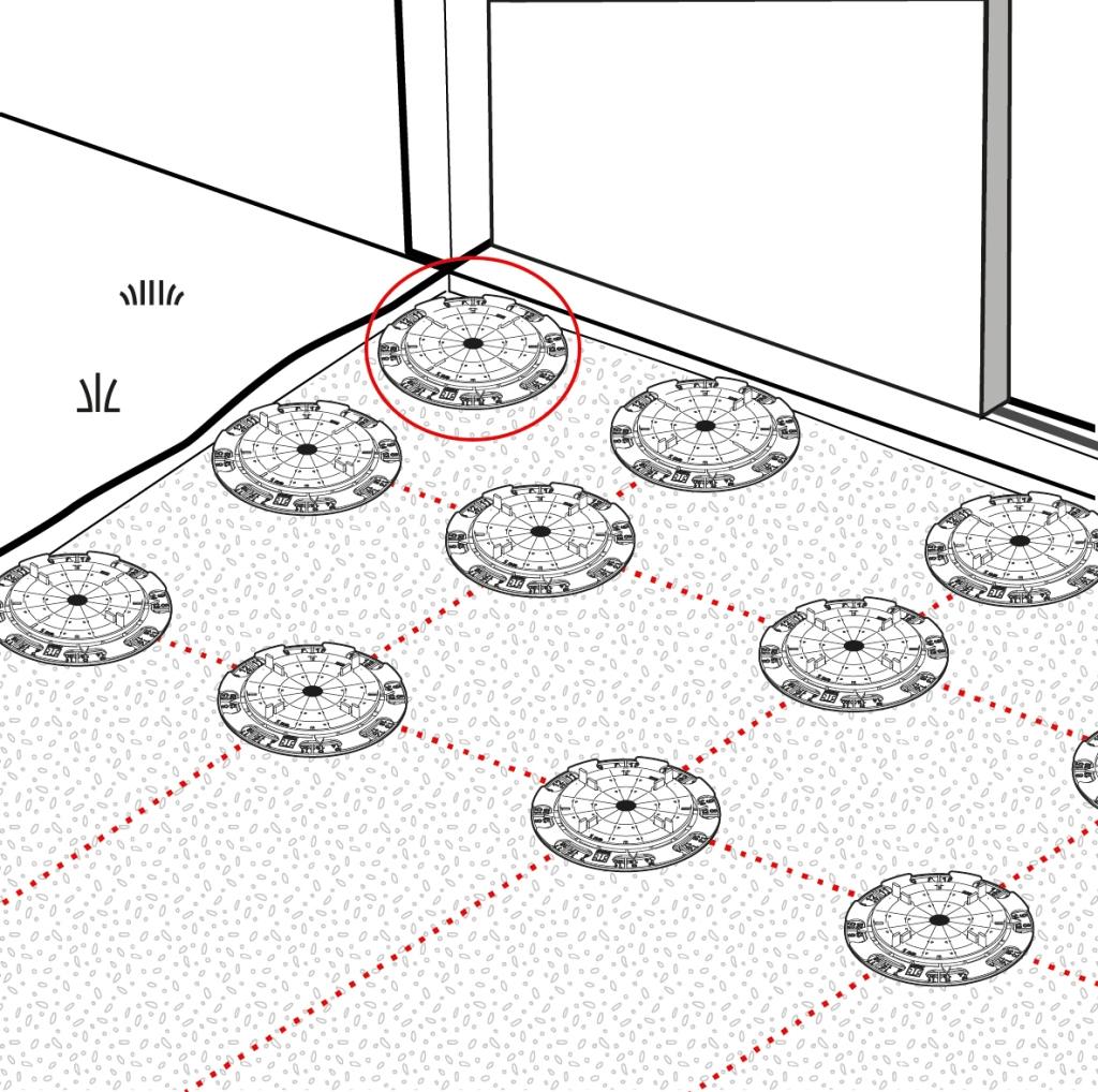 pose plots 8/20 en angle de terrasse