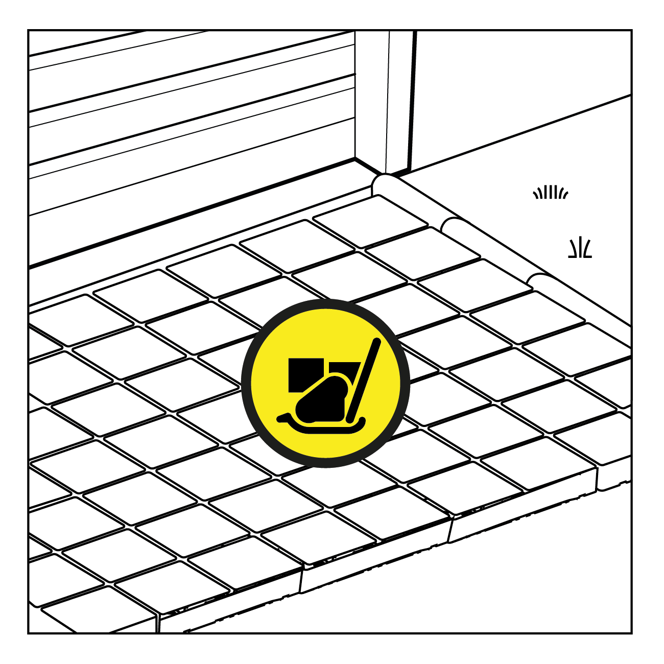 pose de pavés pour allées